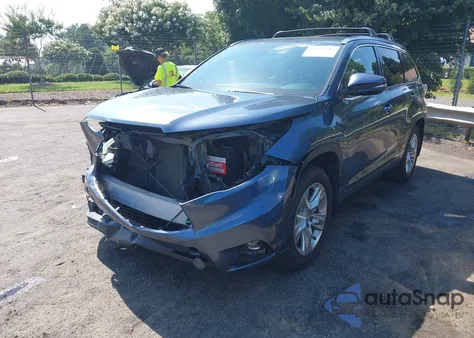 2014 Toyota Highlander Limited Platinum V6 z USA, uszkodzony, nr VIN 5TDDKRFH0ES065660